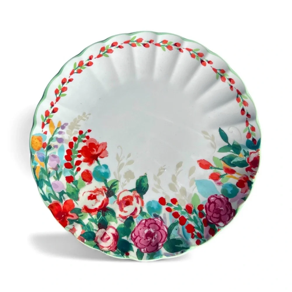 Pioneer Woman Painted Meadow Floral Flower Pattern Dinner Plate